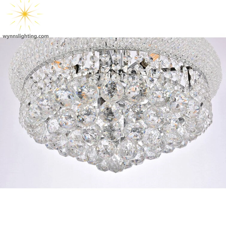 Modern Lighting Hotel Lobby Villa Decoration Pendant Light Custom Large Project LED Crystal Chandelier